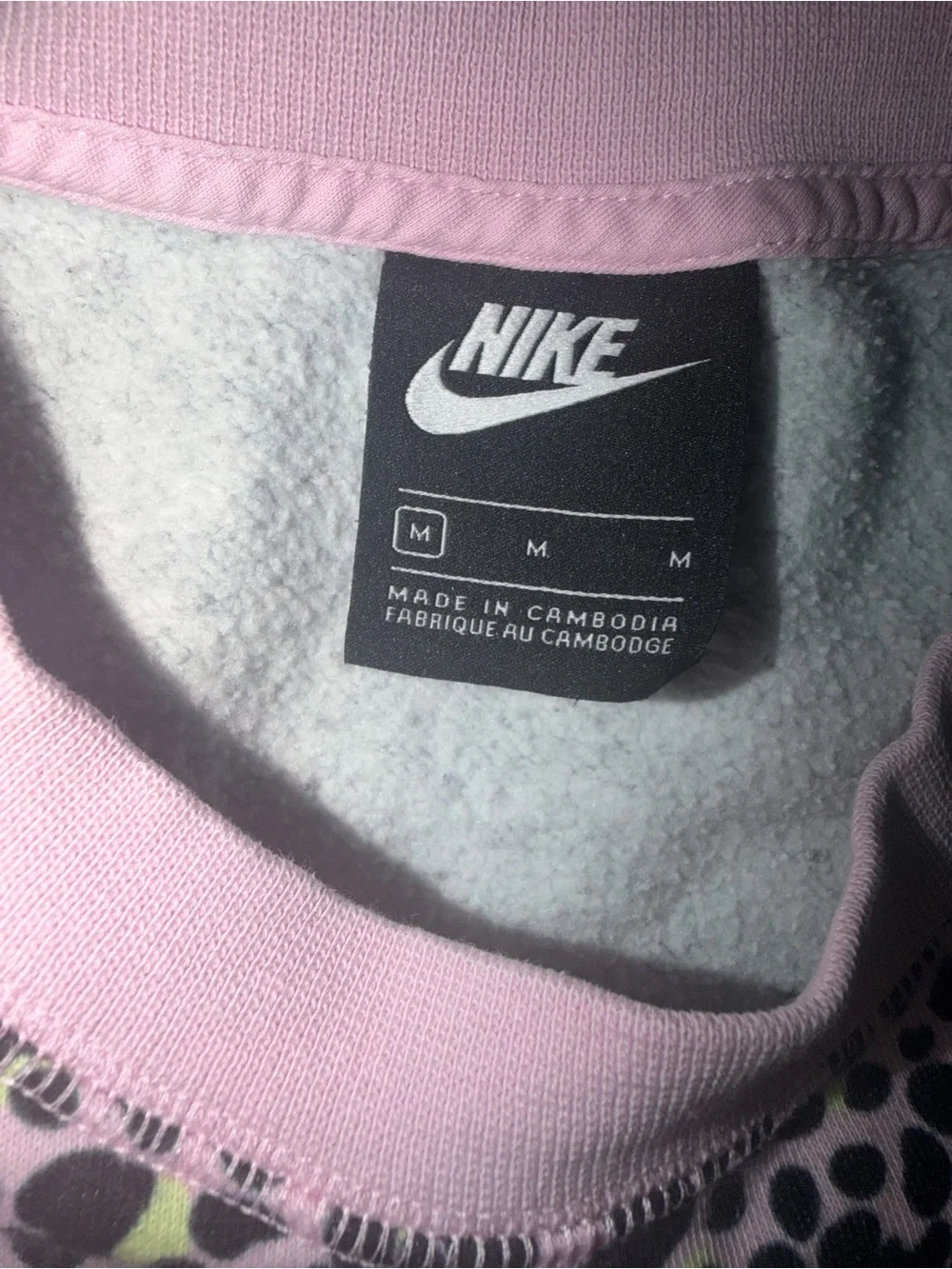 Nike Cheetah Print Women’s Sweatshirt